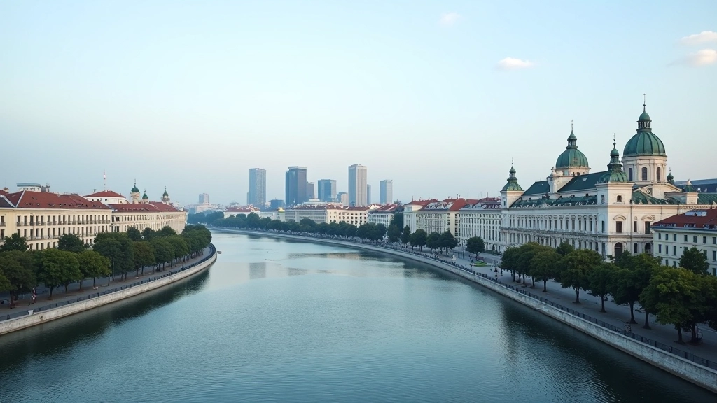 Vídeň a rakouský průmysl, moderní továrny a finanční instituce